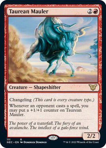 Taurean Mauler ~ Commander: Kamigawa: Neon Dynasty [ NM ]