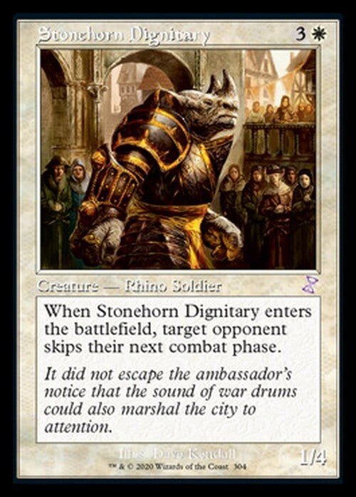 Stonehorn Dignitary ~ Time Spiral Remastered [ NM ] [ Magic MTG ]