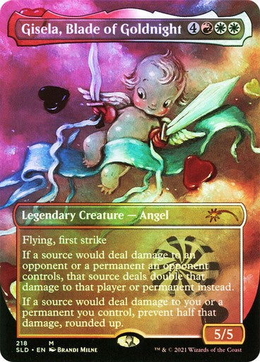 FOIL Gisela, Blade of Goldnight ~ Secret Lair [ EX ] [ Magic MTG ]