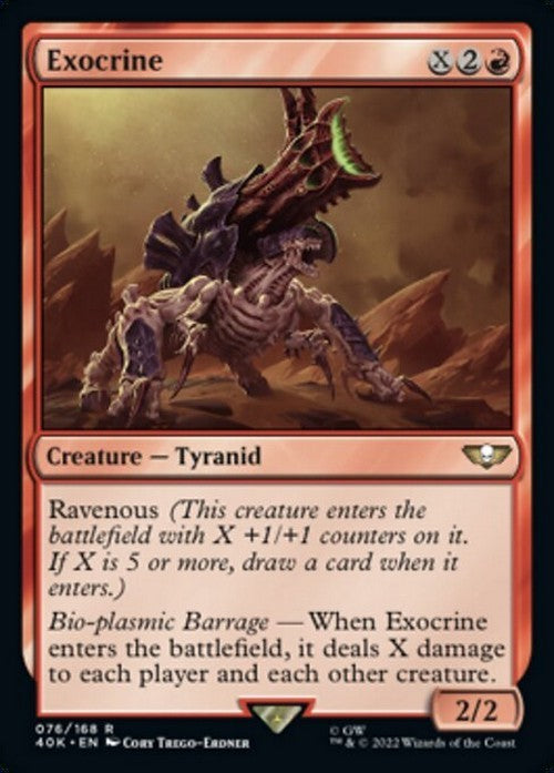 Exocrine ~ Commander: Warhammer 40,000 [ NM ] [ Magic MTG ]