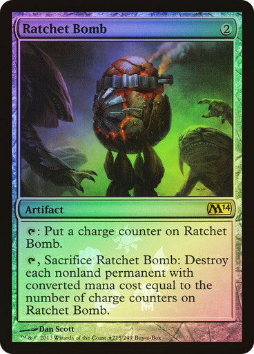 FOIL Ratchet Bomb ~ Magic 2014 [ EX ] [ Magic MTG ]