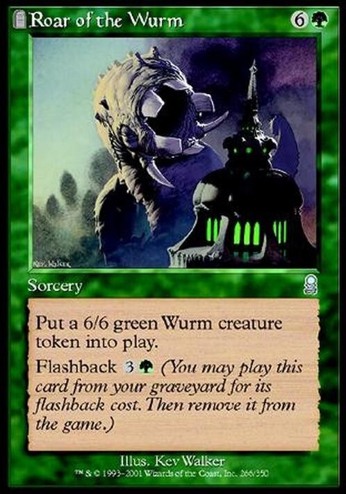 Roar of the Wurm ~ Odyssey [ EX ] [ Magic MTG ]