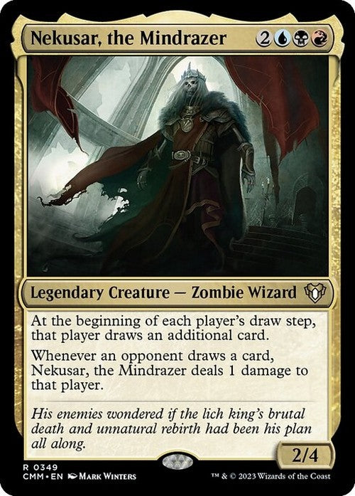 Nekusar, the Mindrazer ~ Commander Masters [ NM ] [ Magic MTG ]