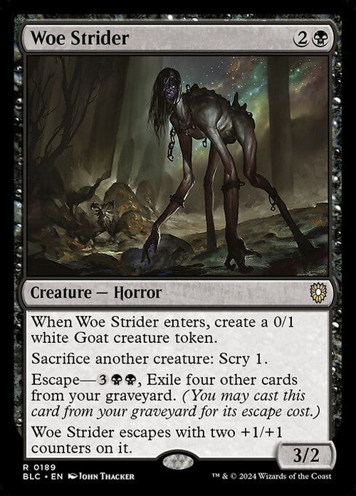 Woe Strider ~ Commander: Bloomburrow [ NM ] [ Magic MTG ]