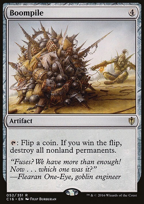 Boompile ~ Commander 2016 [ EX ] [ Magic MTG ]