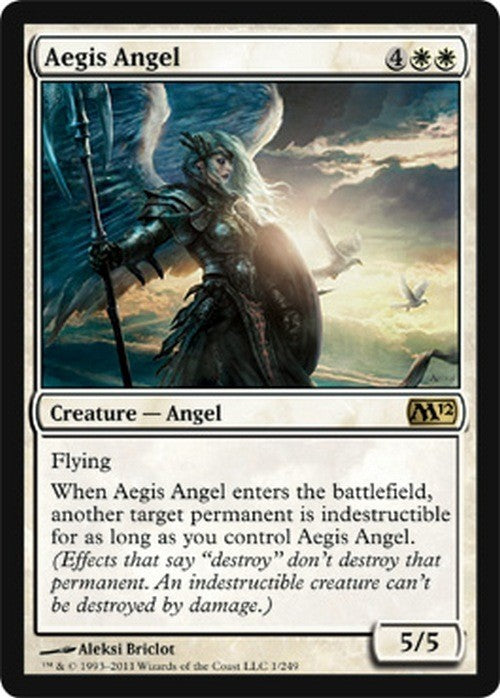 Aegis Angel ~ Magic 2012 [ EX ] [ Magic MTG ]
