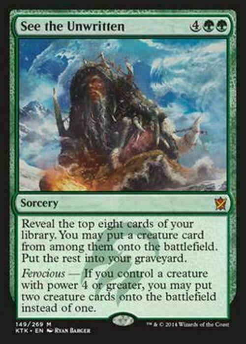See the Unwritten ~ Khans of Tarkir [ NM ] [ Magic MTG ]