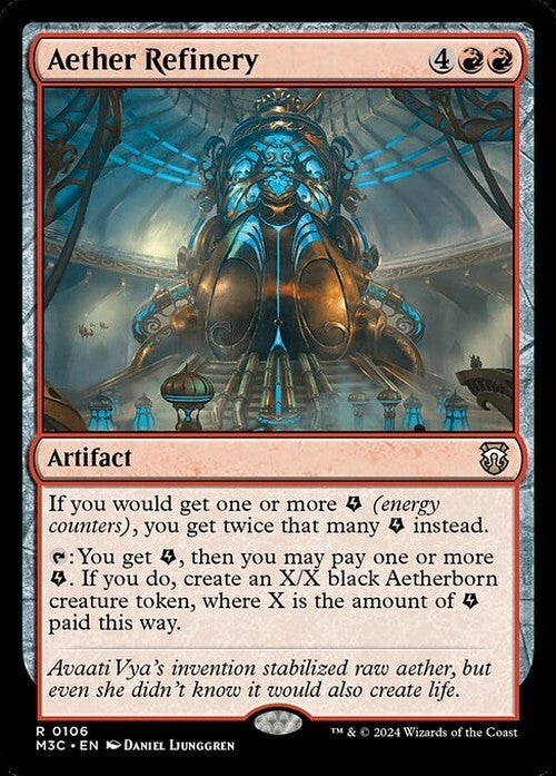 Aether Refinery ~ Commander: Modern Horizons 3 [ NM ] [ Magic MTG ]