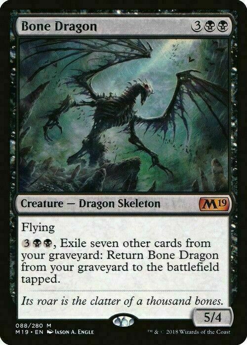 Bone Dragon ~ Core 2019 [ EX ] [ Magic MTG ]