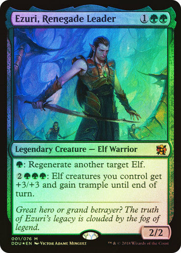 FOIL Ezuri, Renegade Leader ~ Duel Decks [ PLAYED ] [ Magic MTG ]