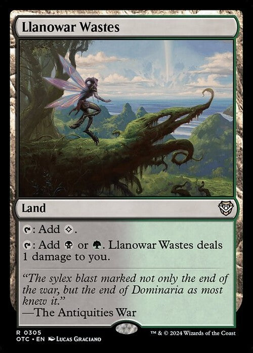 Llanowar Wastes ~ Commander: Outlaws of Thunder Junction [ NM ] [ MTG ]