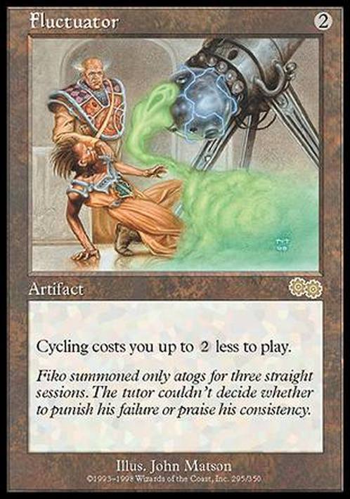 Fluctuator ~ Urza's Saga [ EX ] [ Magic MTG ]