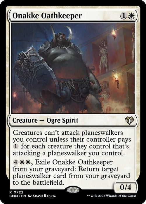 Onakke Oathkeeper ~ Commander Masters [ NM ] [ Magic MTG ]