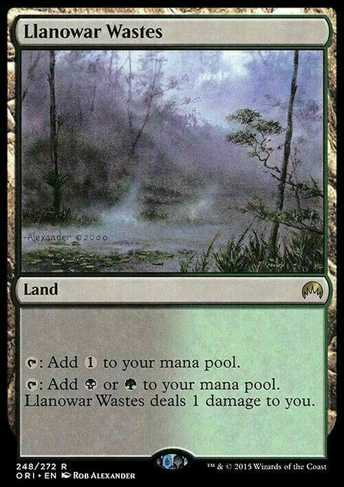 Llanowar Wastes ~ Magic Origins [ EX ] [ Magic MTG ]