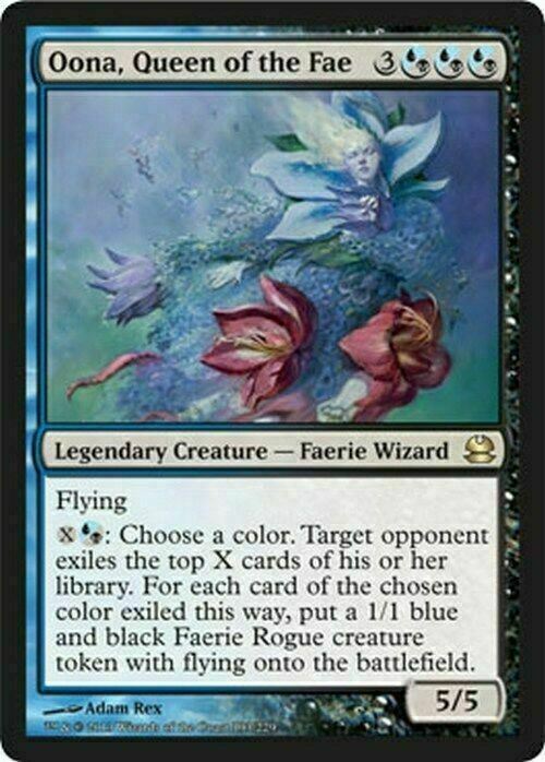 Oona, Queen of the Fae ~ Modern Masters 2013 [ EX ] [ Magic MTG ]