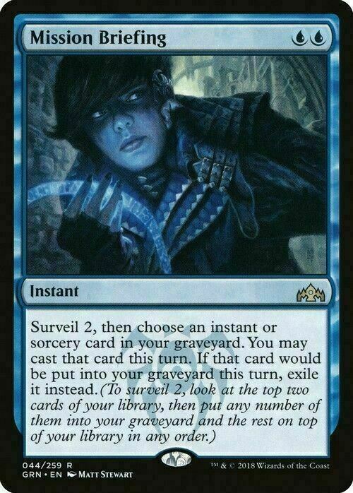 Mission Briefing ~ Guilds of Ravnica [ NM ] [ Magic MTG ]