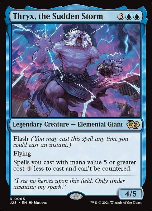 Thryx, the Sudden Storm ~ Jumpstart 2025 [ NM ] [ Magic MTG ]