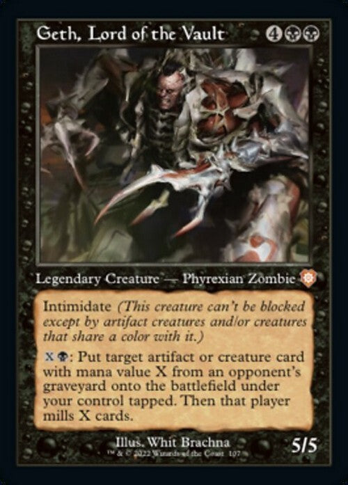 Geth, Lord of the Vault ~ Commander: The Brothers' War [ NM ] [ Magic MTG ]