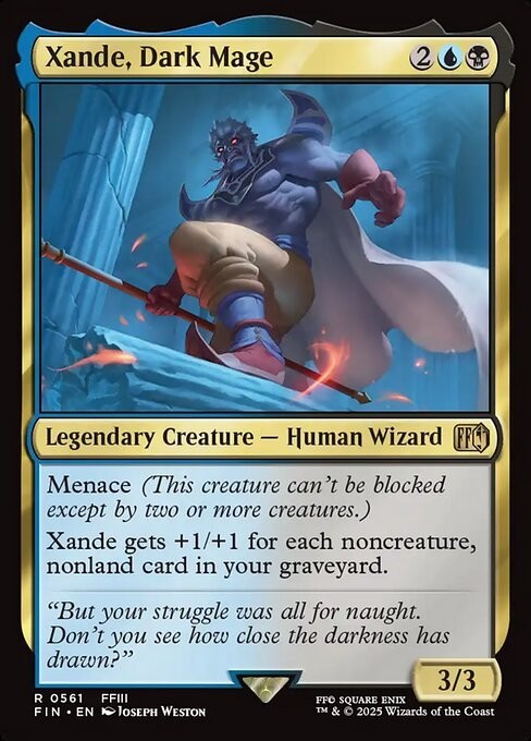 Xande, Dark Mage ~ Final Fantasy [ NM ] [ Magic MTG ]