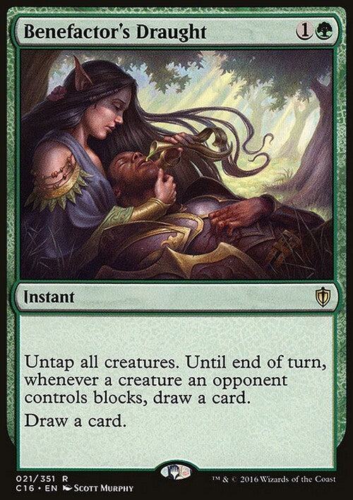 Benefactor's Draught ~ Commander 2016 [ EX ] [ Magic MTG ]