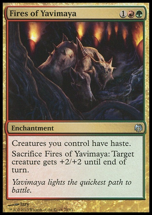 Fires of Yavimaya ~ Duel Decks [ EX ] [ Magic MTG ]