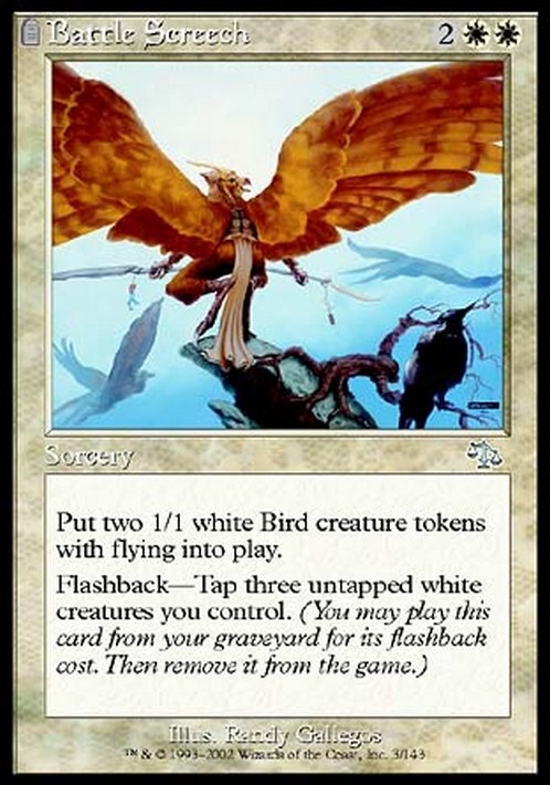Battle Screech ~ Judgment [ EX ] [ Magic MTG ]