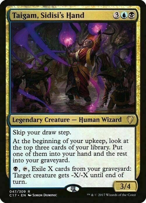 Taigam, Sidisi's Hand ~ Commander 2017 [ NM ] [ Magic MTG ]