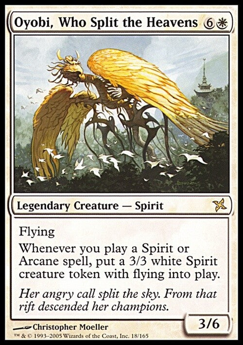Oyobi, Who Split the Heavens ~ Betrayers of Kamigawa [ EX ] [ Magic MTG ]