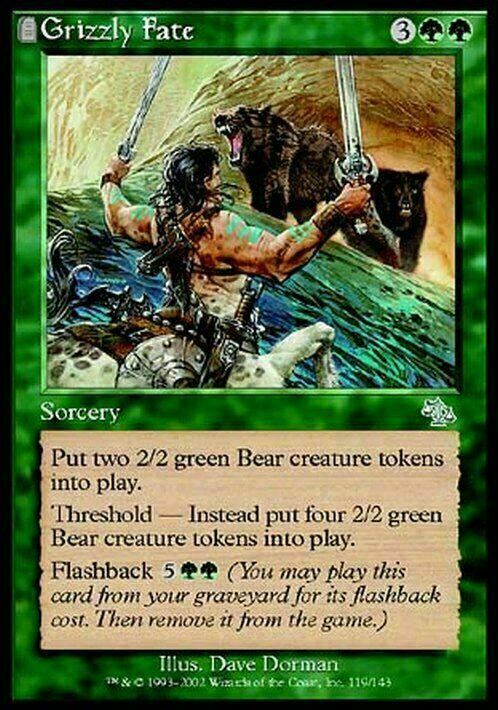 Grizzly Fate ~ Judgment [ EX ] [ Magic MTG ]