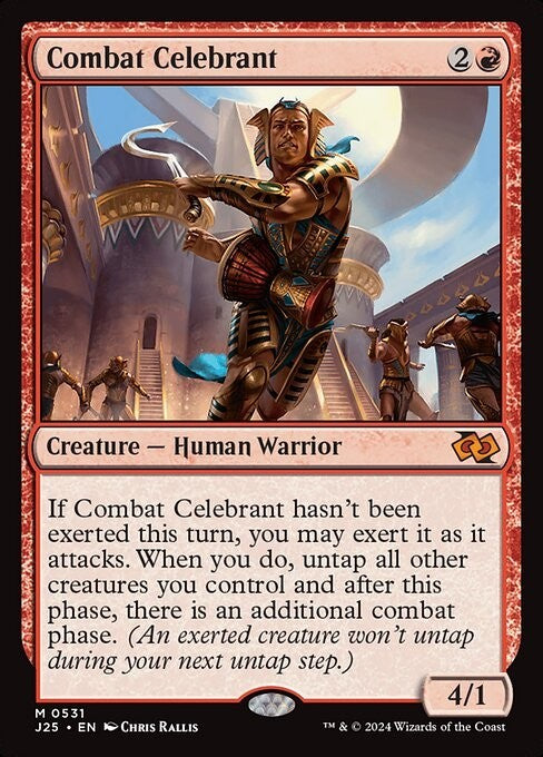 Combat Celebrant ~ Jumpstart 2025 [ NM ] [ Magic MTG ]
