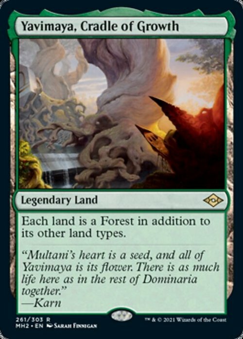 Yavimaya, Cradle of Growth ~ Modern Horizons 2 [ NM ] [ Magic MTG ]