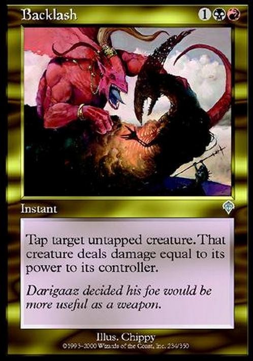 Backlash ~ Invasion [ EX ] [ Magic MTG ]