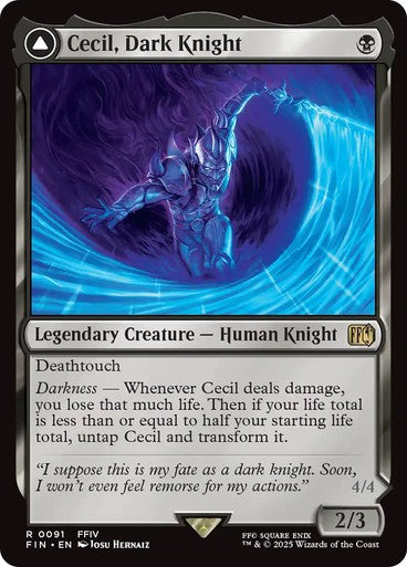 Cecil, Dark Knight ~ Final Fantasy [ NM ] [ Magic MTG ]