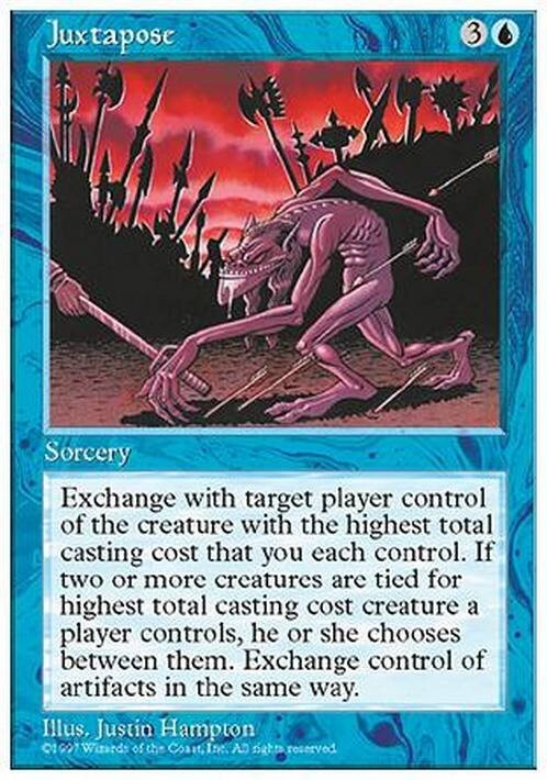 Juxtapose ~ Fifth Edition [ EX ] [ Magic MTG ]