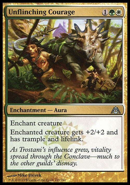 Unflinching Courage ~ Dragon's Maze [ EX ] [ Magic MTG ]