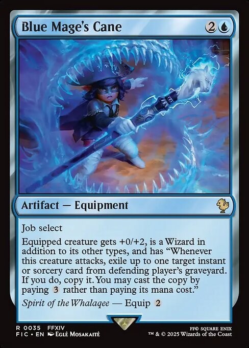 Blue Mage's Cane ~ Commander: Final Fantasy [ NM ] [ Magic MTG ]