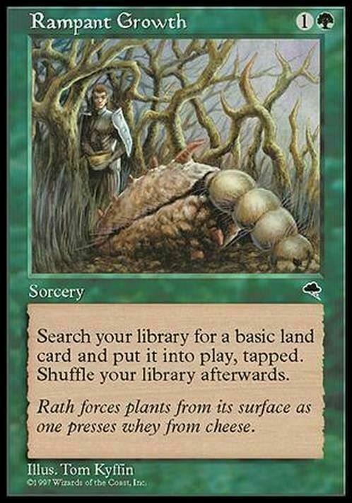 Rampant Growth ~ Tempest [ EX ] [ Magic MTG ]