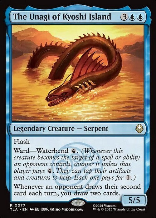 The Unagi of Kyoshi Island ~ Avatar: The Last Airbender [ NM ] [ Magic MTG ]