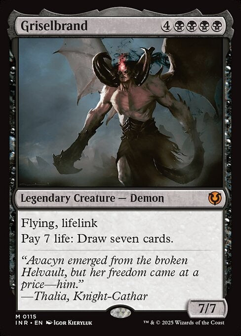 Griselbrand ~ Innistrad Remastered [ NM ] [ Magic MTG ]