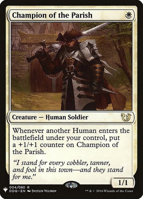 Champion of the Parish ~ The List [ NM ] [ Magic MTG ]