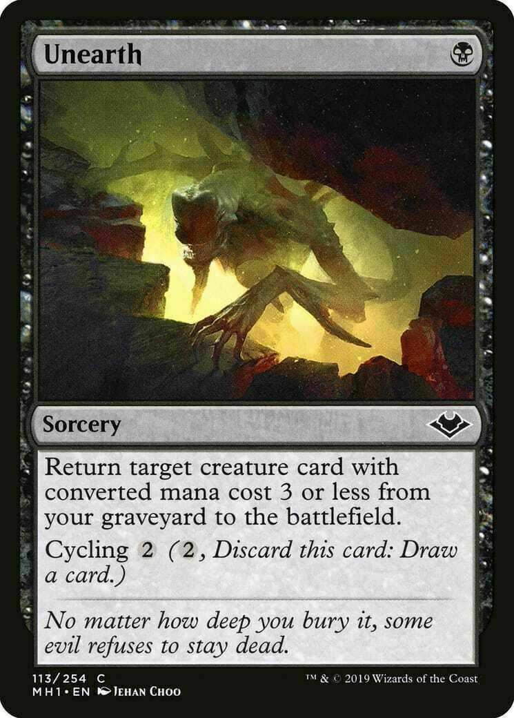 Unearth ~ Modern Horizons 1 [ EX ] [ Magic MTG ]