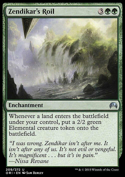 Zendikar's Roil ~ Magic Origins [ EX ] [ Magic MTG ]