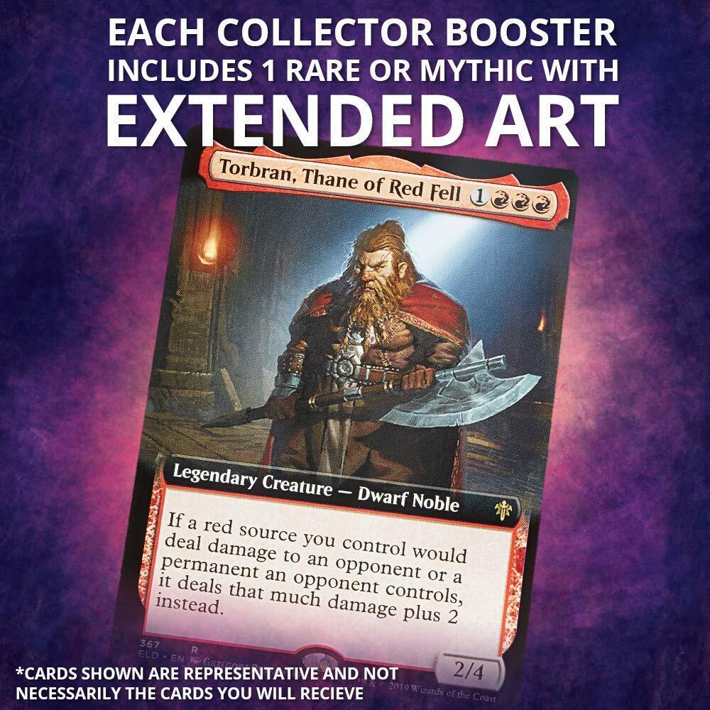 COLLECTOR Booster Pack ~ Throne of Eldraine ~ Magic the Gathering MTG SEALED