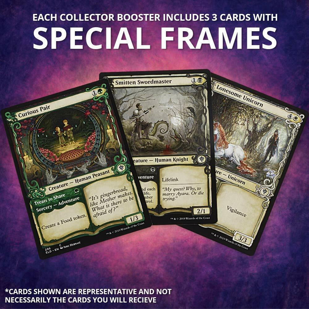COLLECTOR Booster Pack ~ Throne of Eldraine ~ Magic the Gathering MTG SEALED