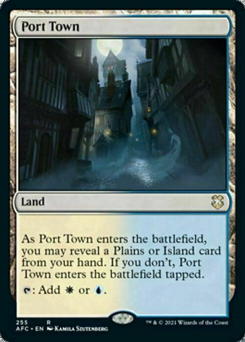 Port Town ~ Commander: Adventures in the Forgotten Realms [ NM ]