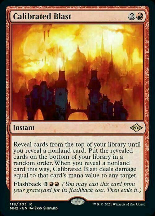 Calibrated Blast ~ Modern Horizons 2 [ NM ] [ Magic MTG ]