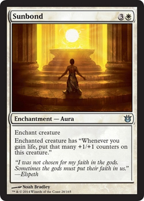 Sunbond ~ Born of the Gods [ EX ] [ Magic MTG ]