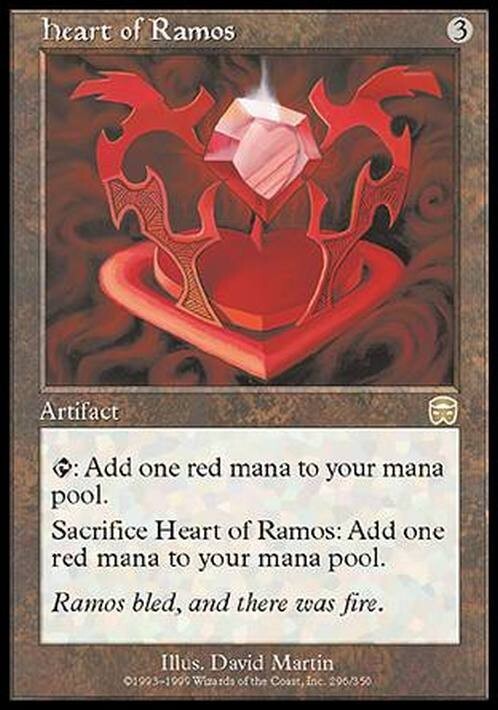 Heart of Ramos ~ Mercadian Masques [ EX ] [ Magic MTG ]