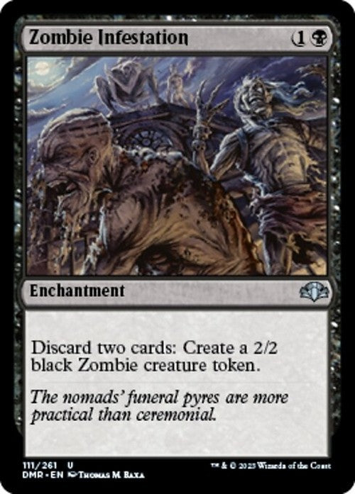 Zombie Infestation ~ Dominaria Remastered [ NM ] [ Magic MTG ]