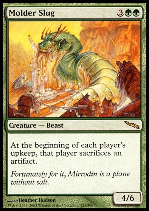 Molder Slug ~ Mirrodin [ EX ] [ Magic MTG ]